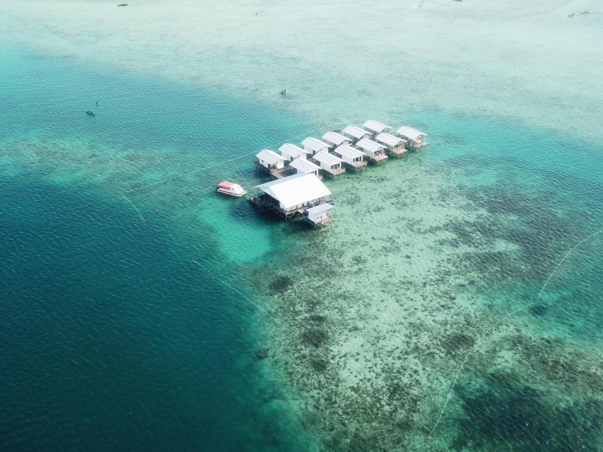 Отель Shun Shun Water Bungalows Семпорна Экстерьер фото
