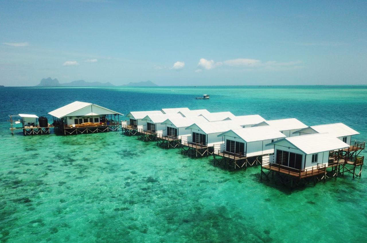 Отель Shun Shun Water Bungalows Семпорна Экстерьер фото