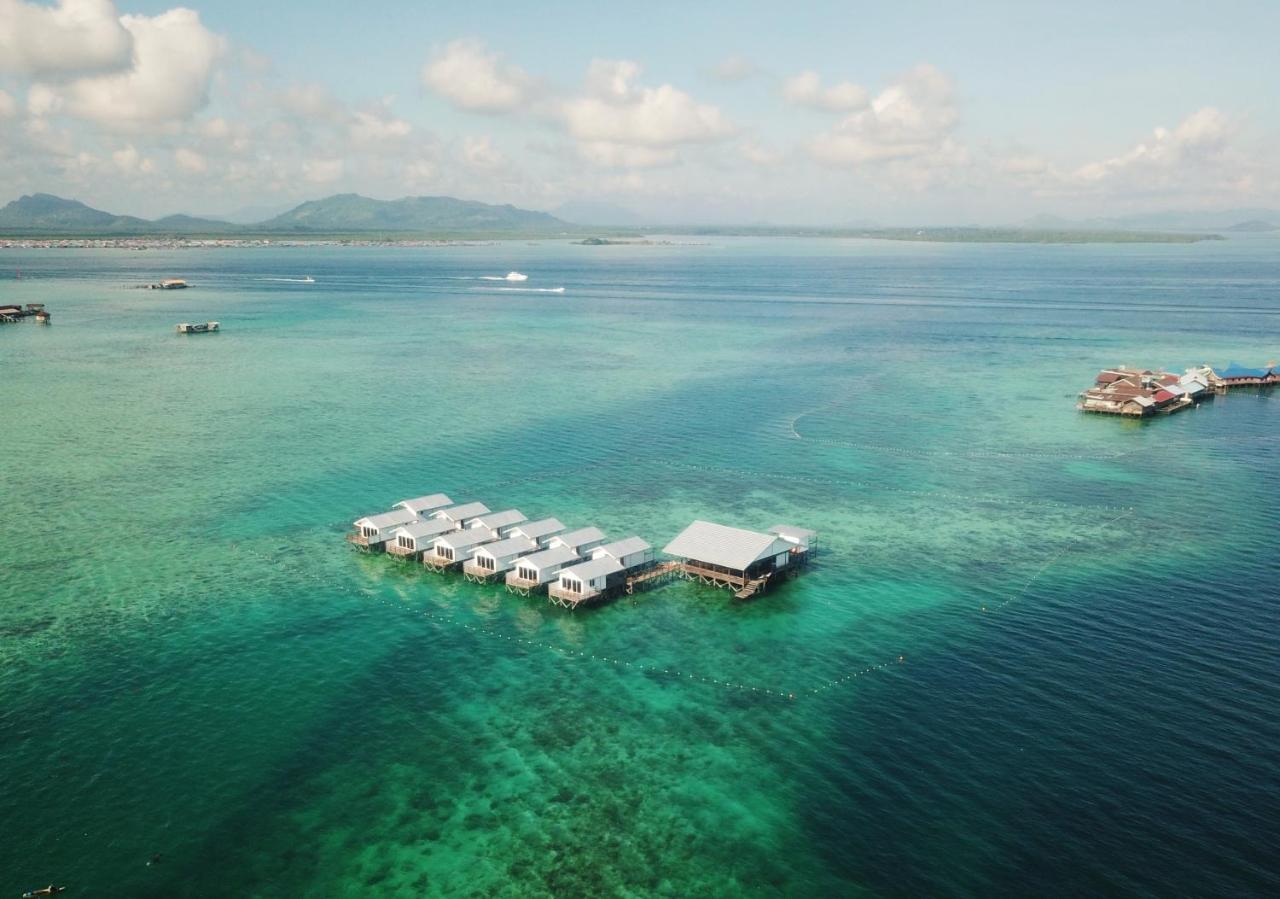 Отель Shun Shun Water Bungalows Семпорна Экстерьер фото