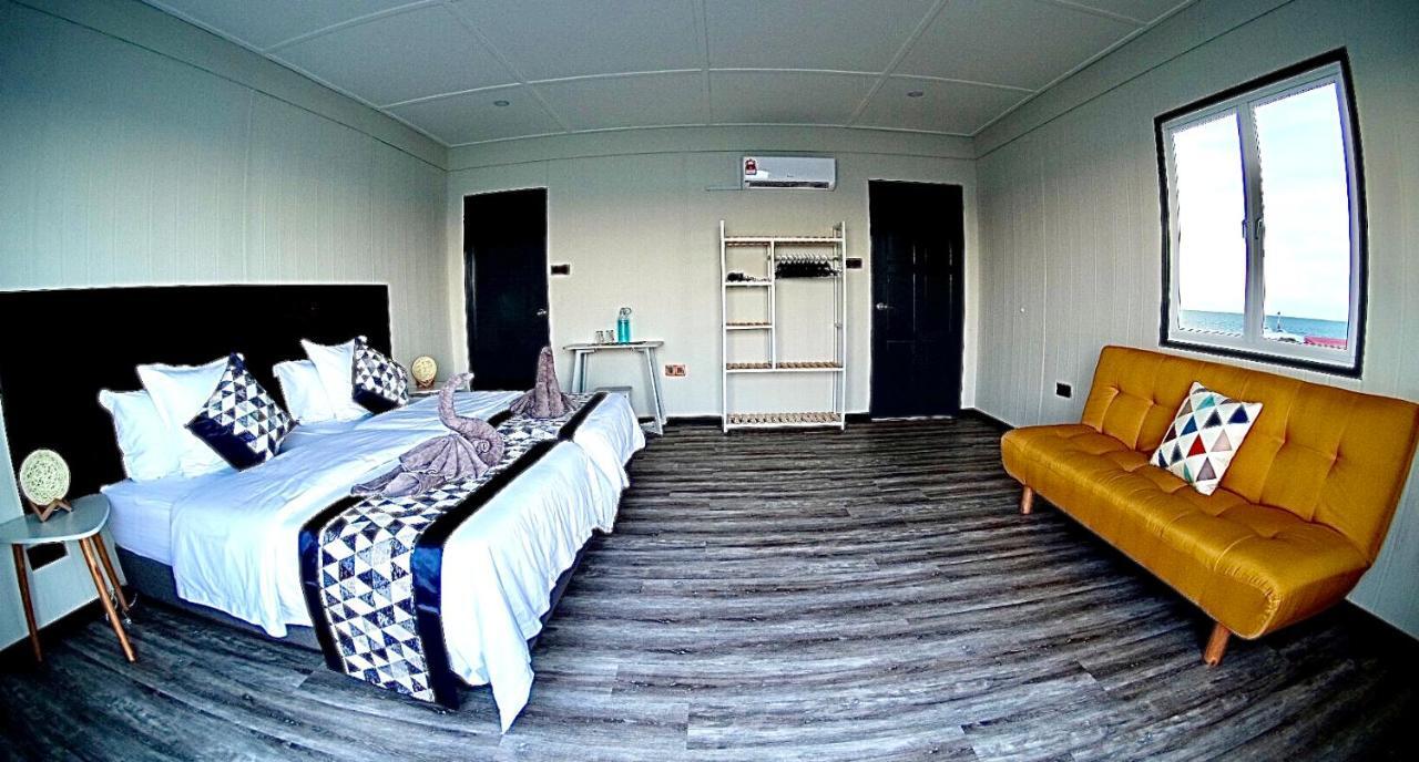 Отель Shun Shun Water Bungalows Семпорна Экстерьер фото